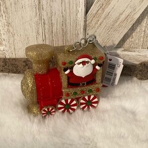 Bath and Body Works 2023 Christmas Santa on Train Pocketbac Holder